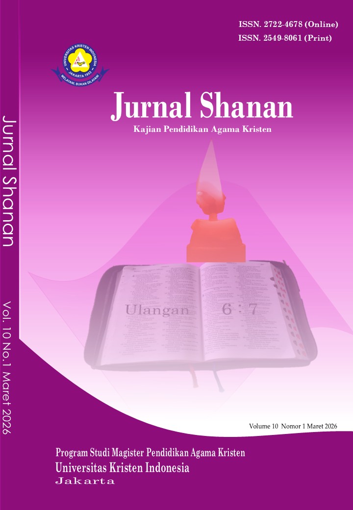 Cover Jurnal Shanan Volume 10 nomor 2 Maret 2026