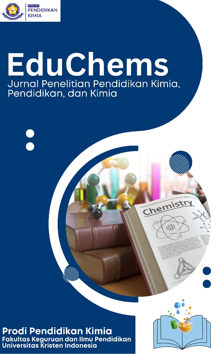 					View Vol. 1 No. 2 (2026): EduChems (Jurnal Penelitian Pendidikan Kimia, Pendidikan, dan Kimia)
				