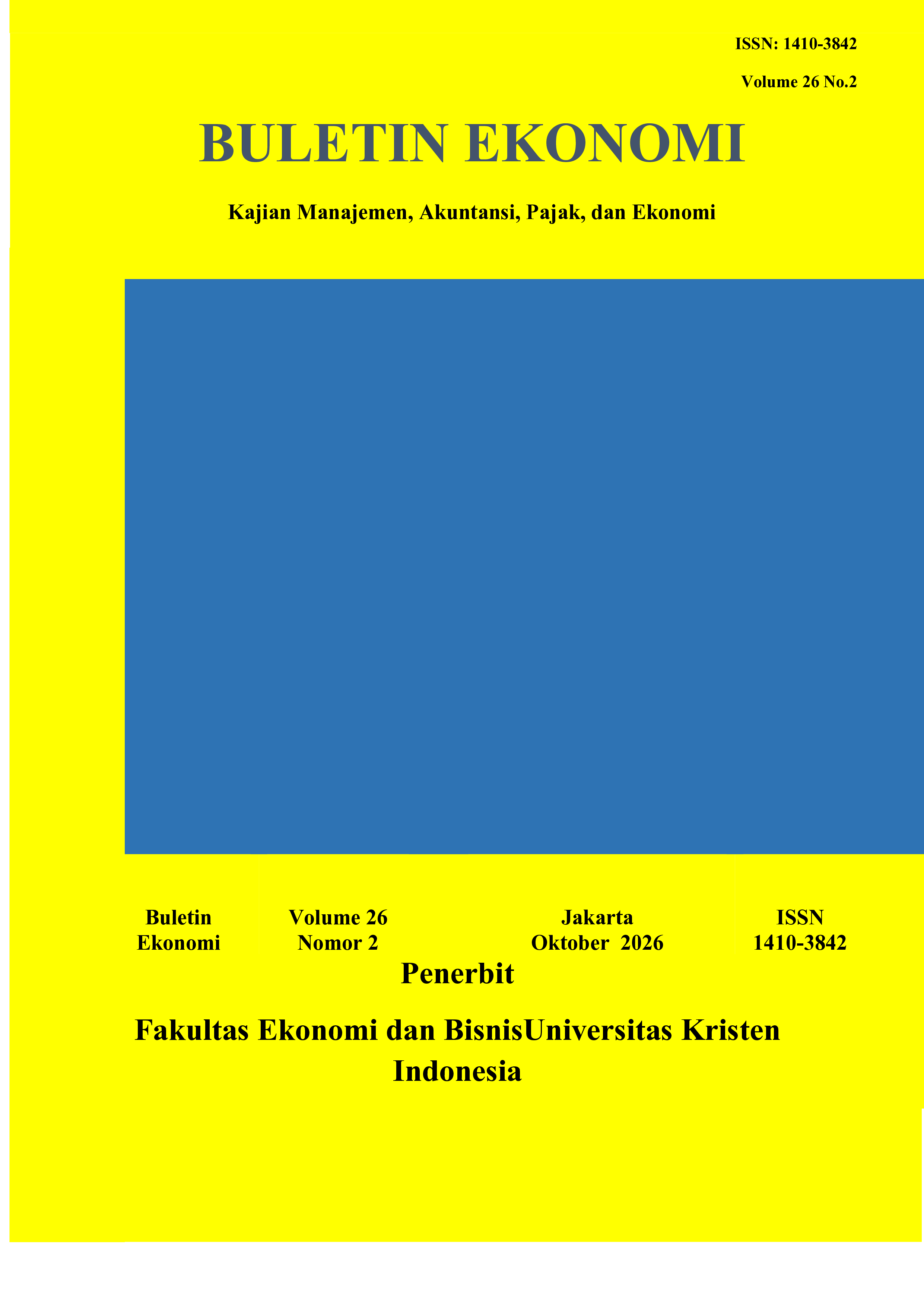 					View Vol. 26 No. 2 (2026):  ISSN: 1410-3842, Oktober  2026
				